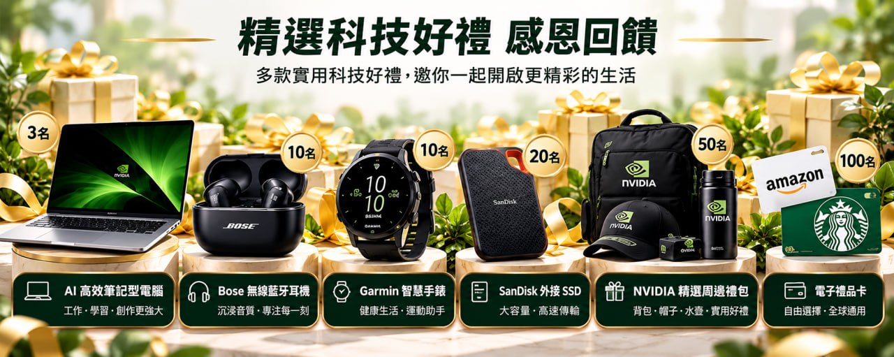 精選科技抽獎禮品展示